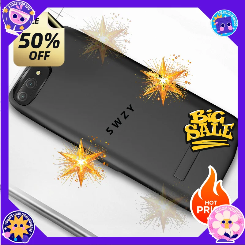 SWZY 10000mAh Power Bank Cover for Oneplus5 5T External Battery Cases Portable Charger Power Bank Cover
