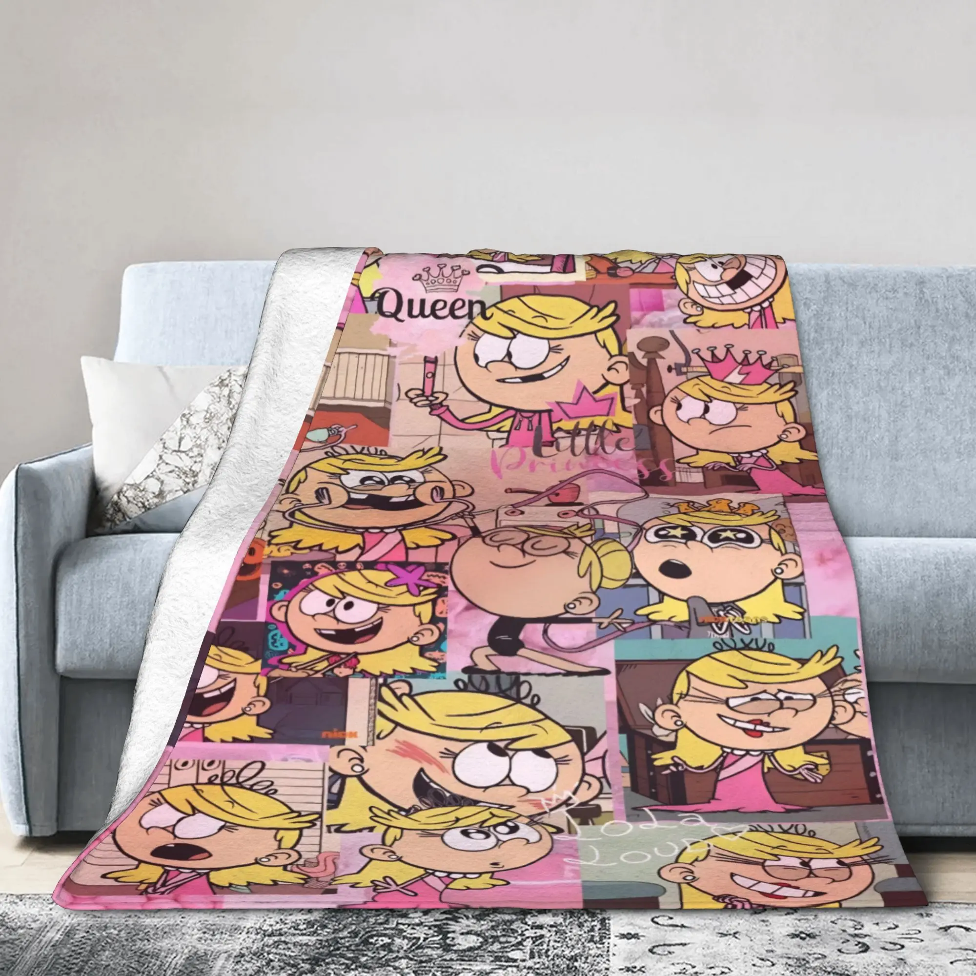 The Louds Houss  Blankets Super Soft Flannel Comfort Gift  Throw Blankets Bedspreads