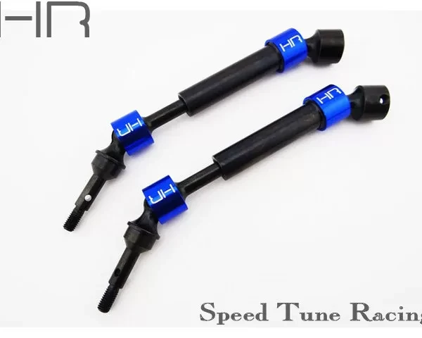 Hot Racing RVO288V06 Steel Splined CVD Drive Axles (2pcs) for Traxxas 1/10 E-Revo Revo 3.3 Summit E-Maxx T-Maxx Replace TRA5451X