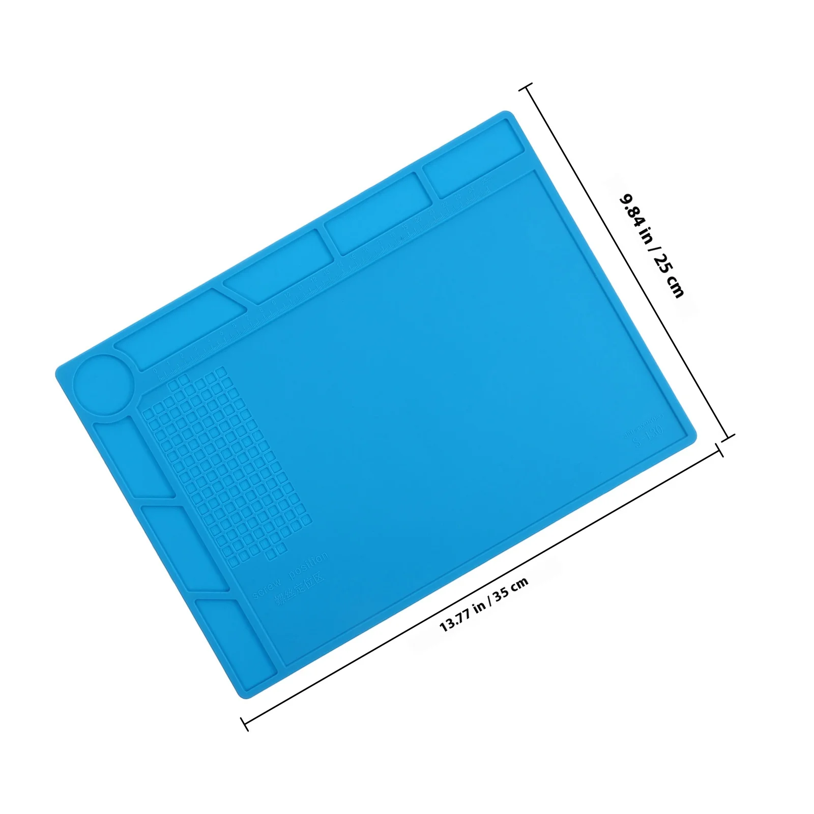 แผ่นรองทำงานบัดกรี 1 ชุด ขนาดใหญ่ ป้องกันสถานีบัดกรี ใช้ได้หลากหลาย