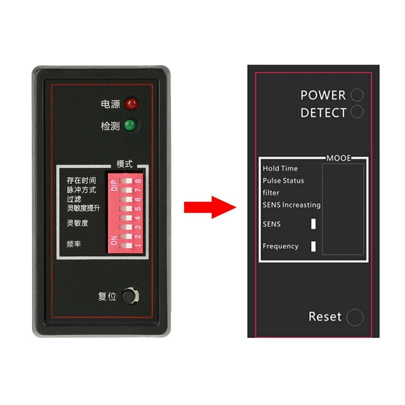 2X PD132 Single Channel Inductive Vehicle Loop Detector For The Car Parking Lot