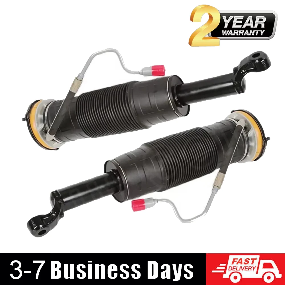 Pair Front ABC Hydraulic Shock Struts Fit Mercedes W222 S600 S63 Maybach S650