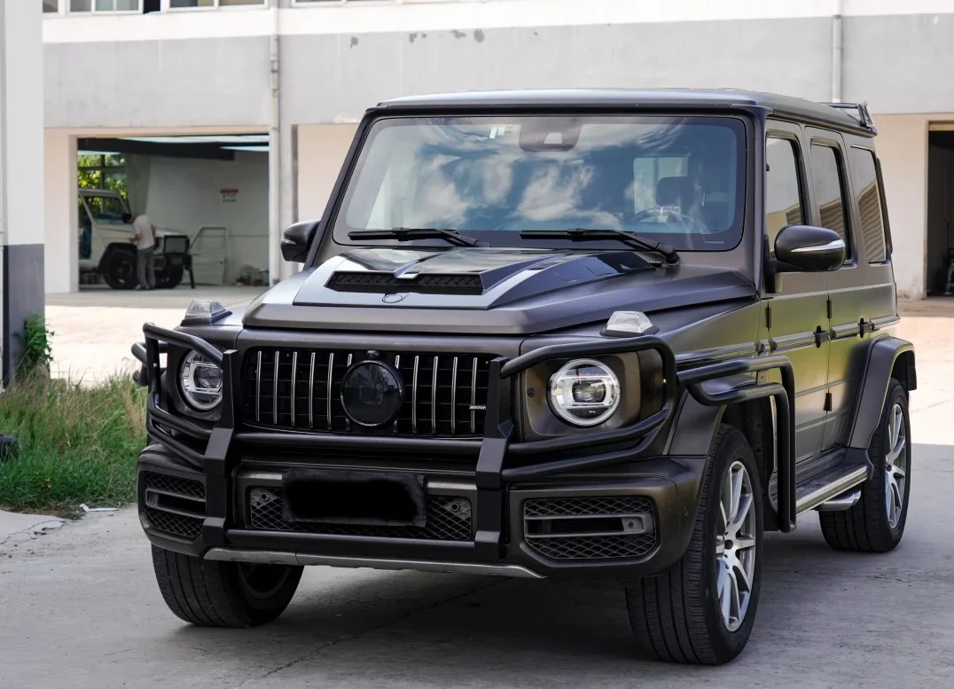

GUGO новые автомобильные детали W464 бампер для Mercedes-Benz G-Class для обновления с боковым бампером устойчивый к ультрафиолетовому излучению коррозионностойкий