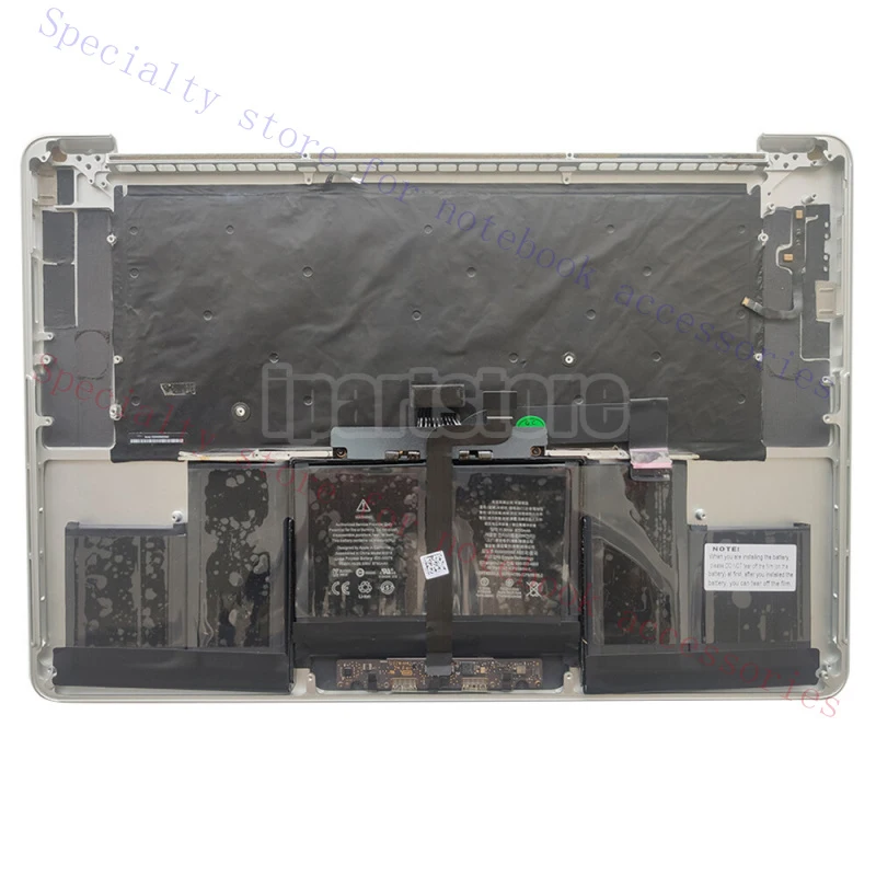A+  Silver For MacBook Pro A1398 2014 TOP Case Palmrest Touchpad & Battery 661-02536
