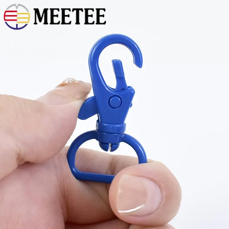 10/30Pcs 17/20mm Plastic Buckles Handbag Swivel Trigger Lobster Clasp Bag Strap Keychain Connector Clip Hook DIY Accessories