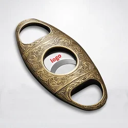 Cigar Cutter Stainless Steel Double Cut Cigar Punch Cigar knife Sharp Portable Smoking Accessories Fashion Gifts for Friends