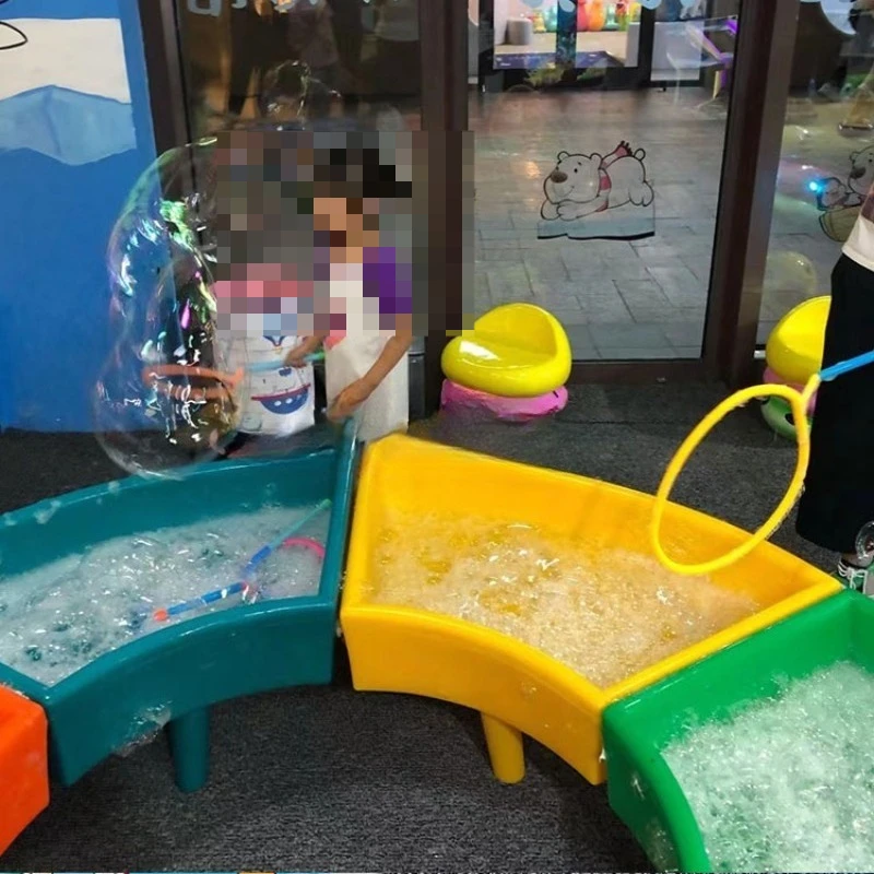 

Giant round bubble game table bubble playground Children's Science Museum