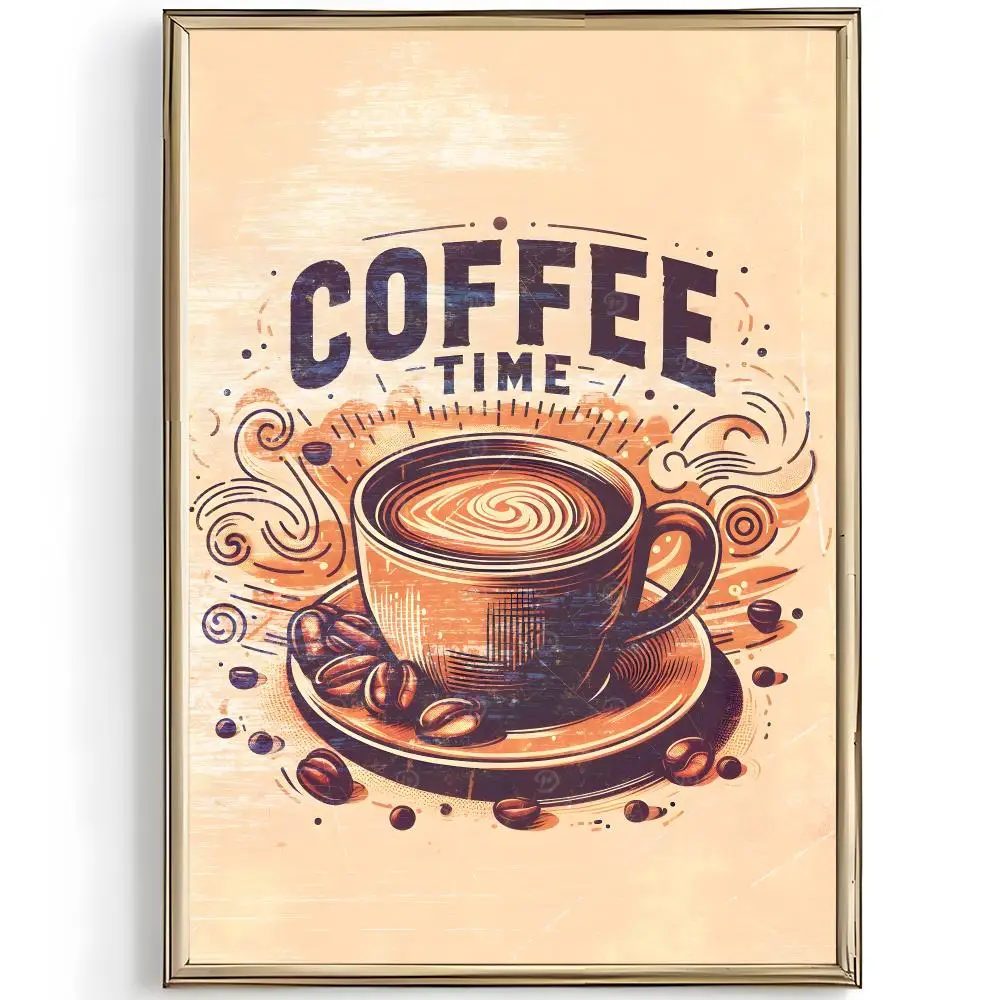 beverage leisure Vintage Coffee Poster Unique Home Decoration Ideas & Stylish Interior Art