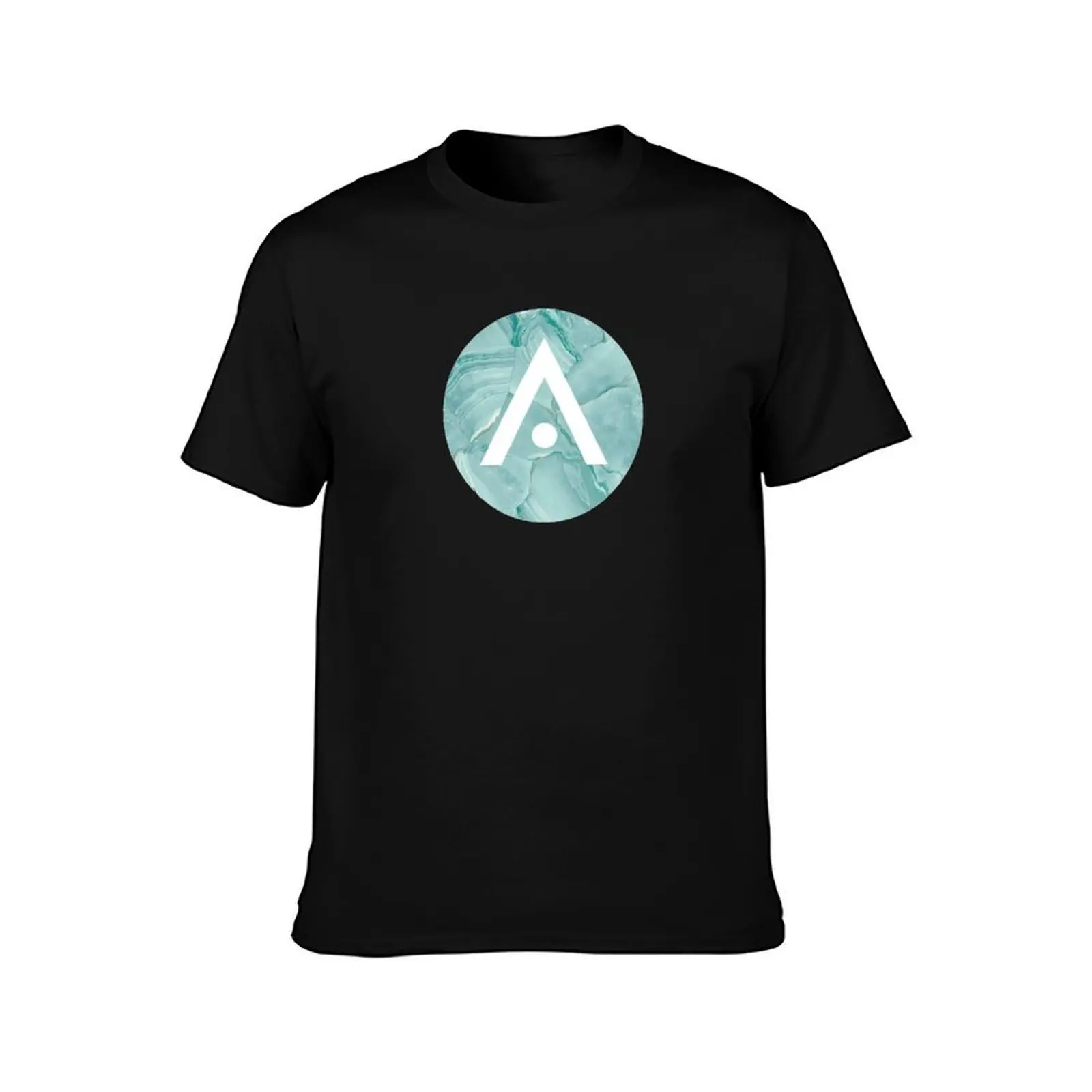 Green Marble Aveda Logo T-Shirt Quick Dry Light Sports T-Shirt