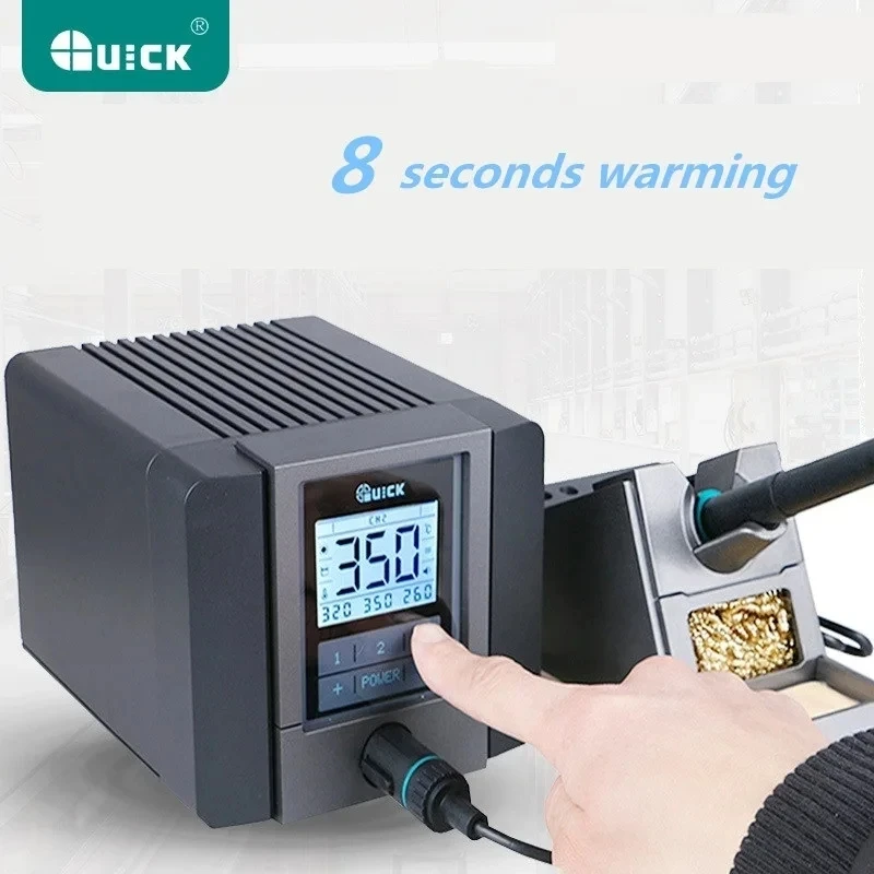 QUICK TS1200A 120W Smart Lead Free Soldering Station Suitable for Motherboard PCB BGA Soldering Repair Soldering Station Tool