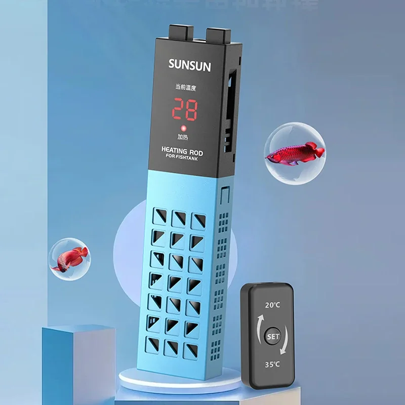 

Aquarium Fish Tank Heating Rod Immersion Heater Automatic Constant Temperature Heater LCD Display Digital Heating Rod