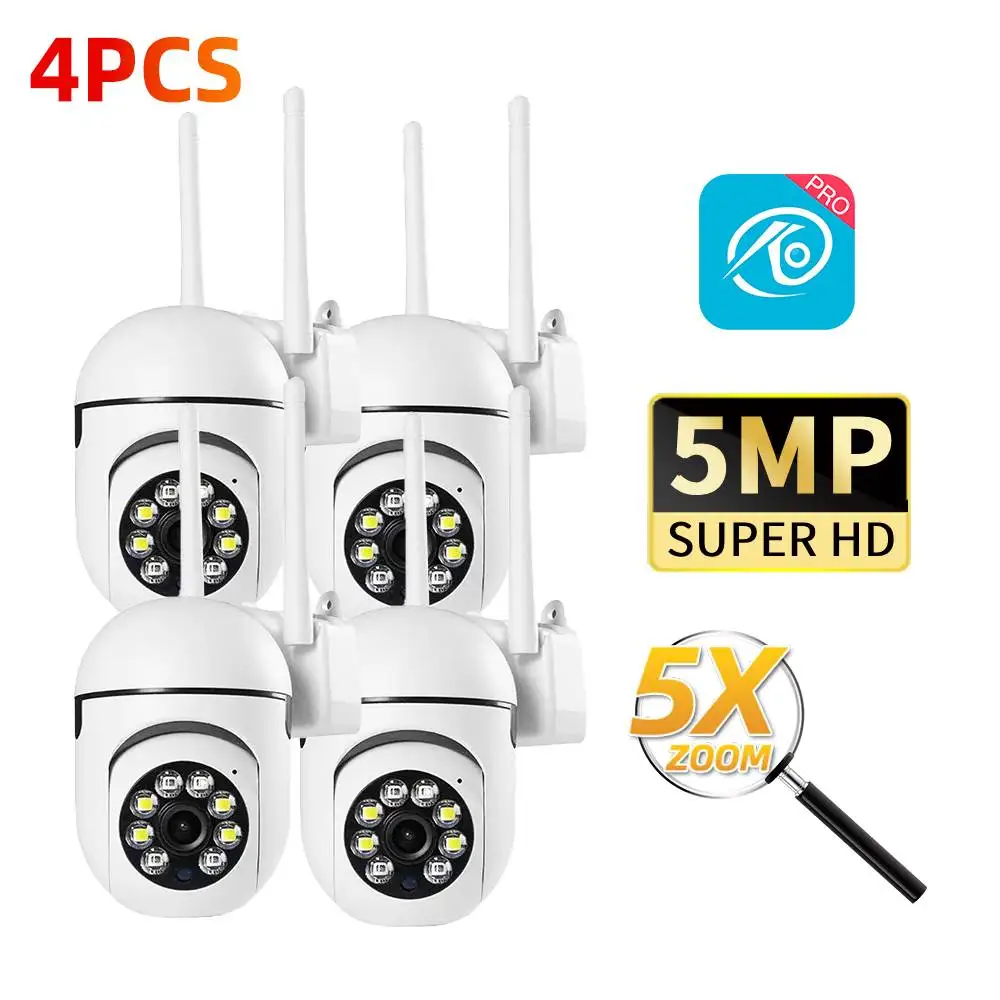 PEGATAH 2,4G 8MP Kameras Wifi Video Überwachung IP Indoor Sicherheit Schutz Monitor 5,0X Zoom Hause Drahtlose Track Alarm O-Kam pro 7