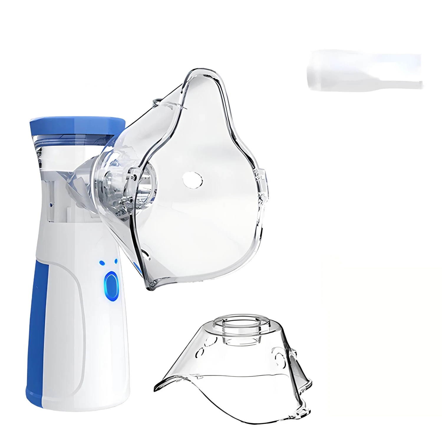 Nebulizador de inhalación Autoclean portátil de mano, atomizador de malla, inhalador silencioso, nebulizador, inhalador para niños y adultos, Nebulizador Portati