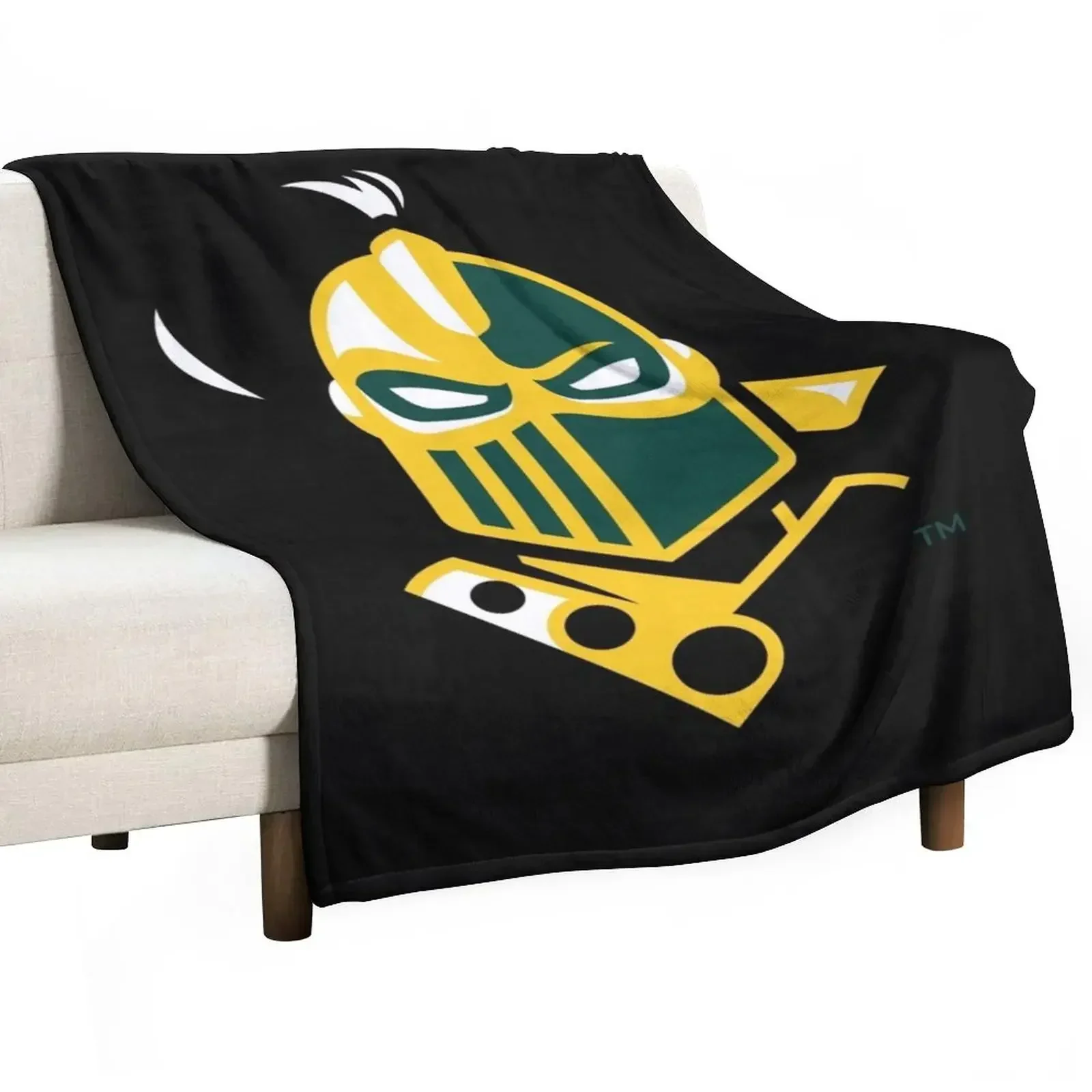 Clarkson golden knights Throw Blanket Summer Beddings Plaid Blankets