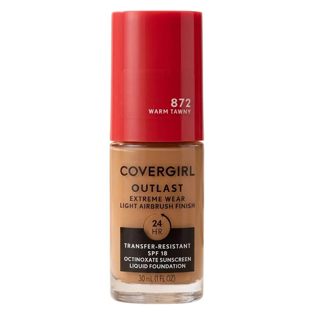 Covergirl Outlast Extreme Wear 24HR Foundation 872 Warm Tawny