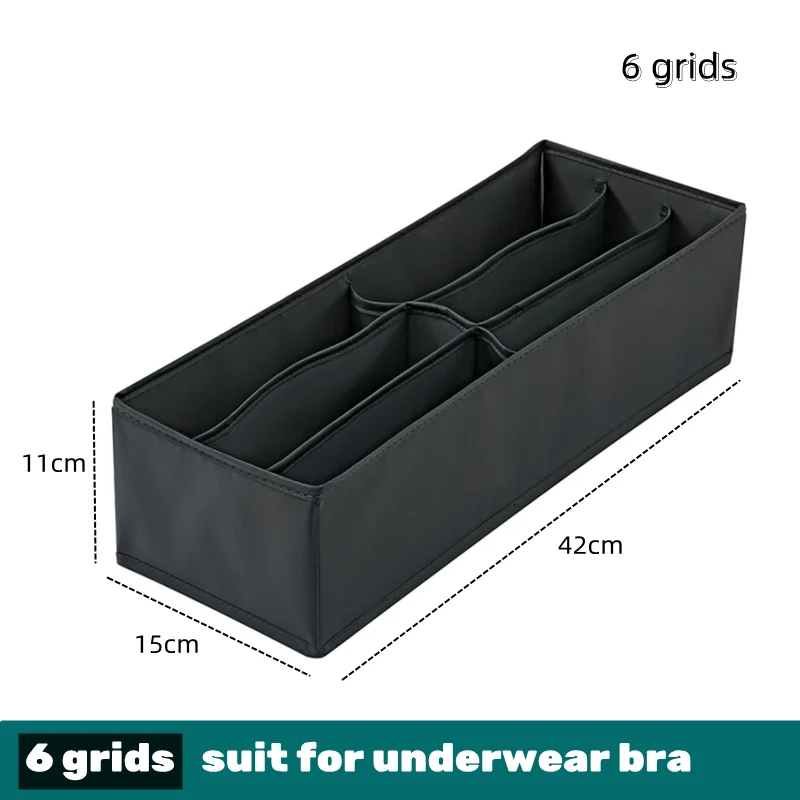 Organizer für Unterwäsche, Socken, BHs, Hosen, Schals, Krawatten, Aufbewahrungsbox, Jeans, Kleidungsorganisation, Trennwände für Schubladen, Kleiderorganizer