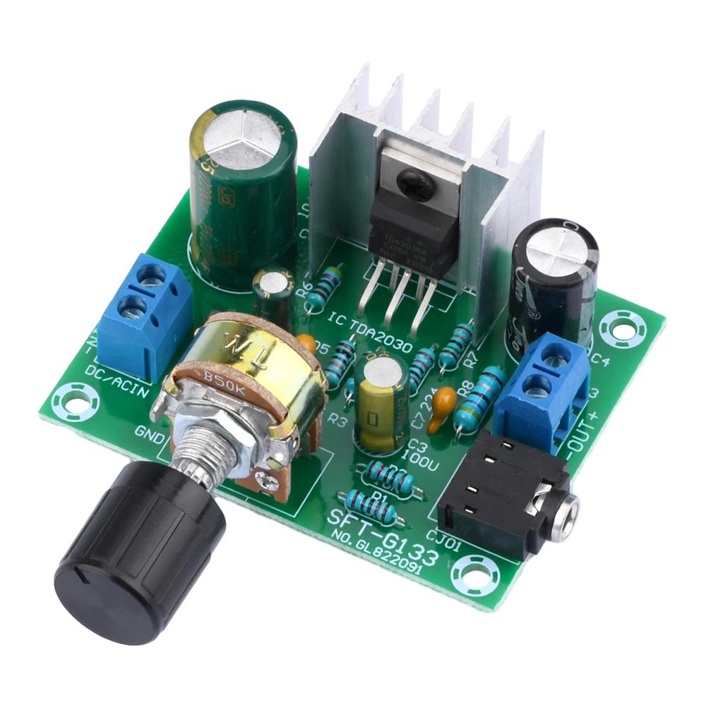 9-20V 20W TDA2030A Class AB Mono Power Audio Amplifier Board HiFi Amplificador Home Theater DIY AMP