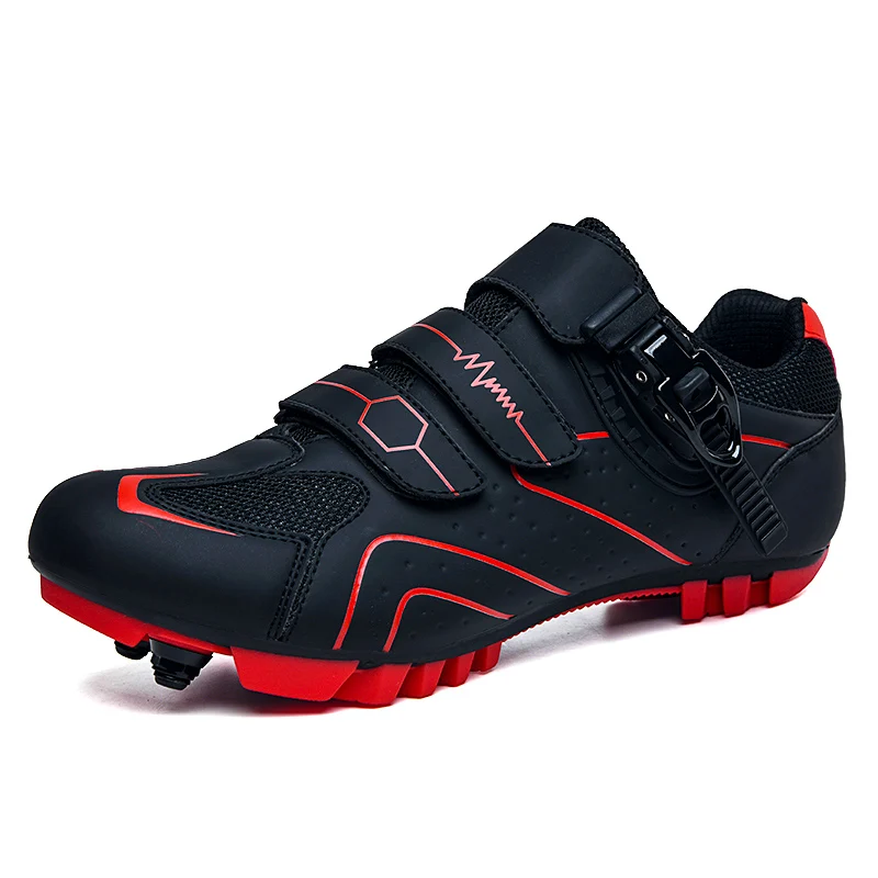 SPD-Rennradschuhe mit Stoßdämpfung und Langlebigkeit, geeignet für Rennen auf Langstreckenstraßen, MTB-Mountainbike-Offroad-Fahren – Detail 35