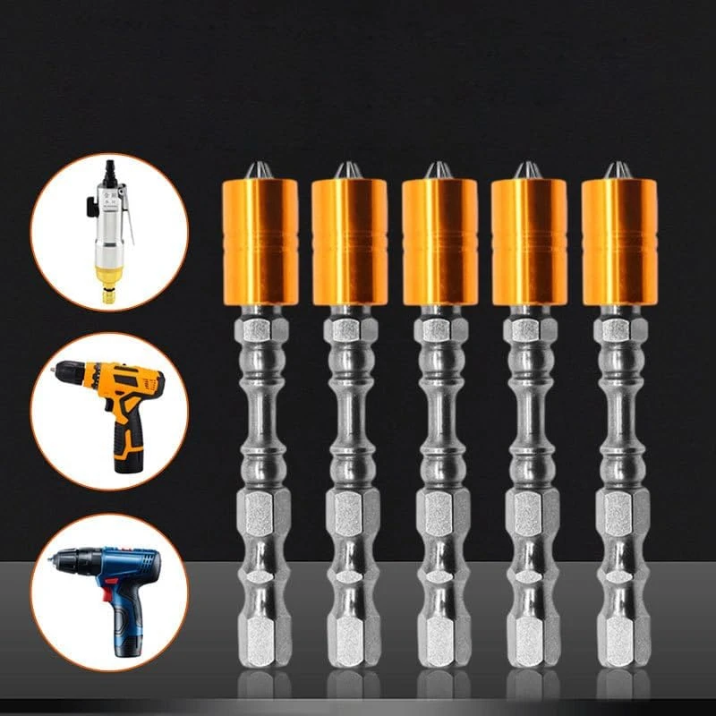 2Pcs/Set Strong Magnetic Screwdriver Bit Set 65mm Phillips Electronic Screwdriver Bits For Plasterboard Drywall Screw Driver