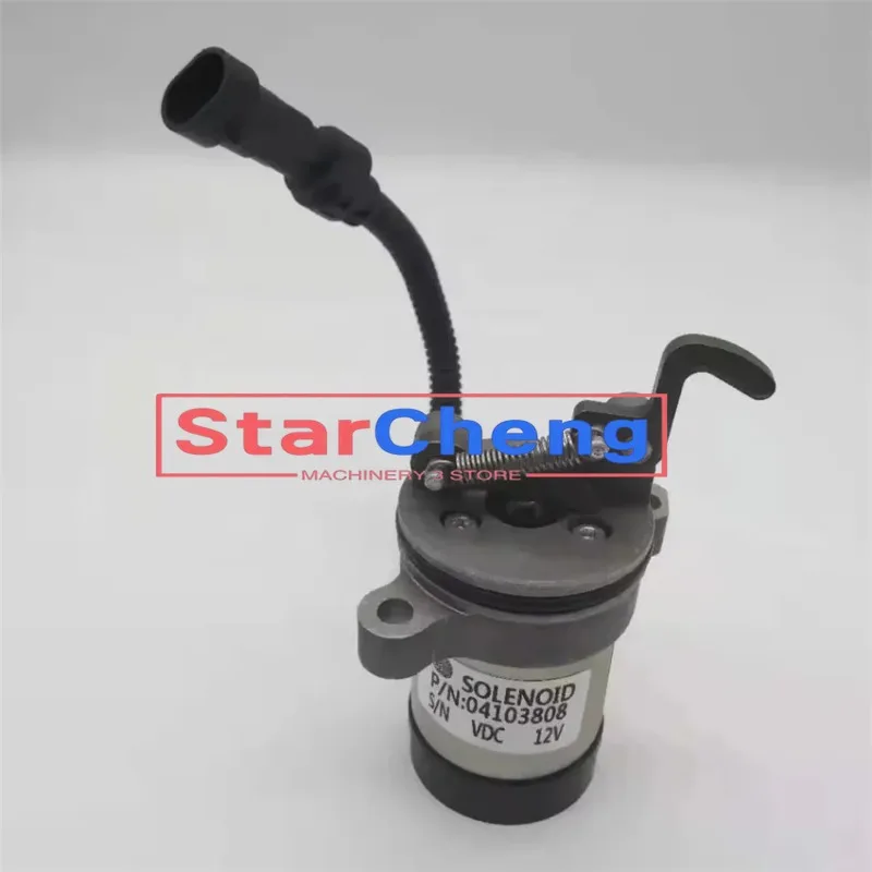 

Higher Quality for Deutz Fuel Shut Off Solenoid 12v 04103808 F3L F3M F4L F4M 1011 2011 Excavator Accessories