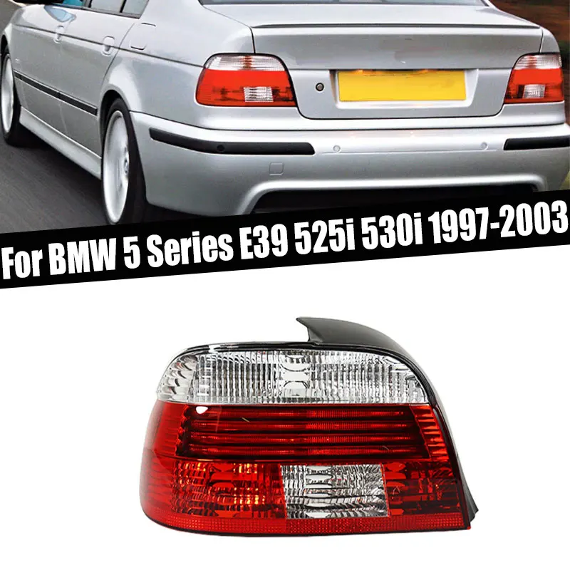 

Для BMW 5 серии E39 525i 530i 540i 1997-2003 Автомобильный задний фонарь, задний бампер, задний фонарь, стоп-сигнал, сигнальная лампа, корпус без лампочек