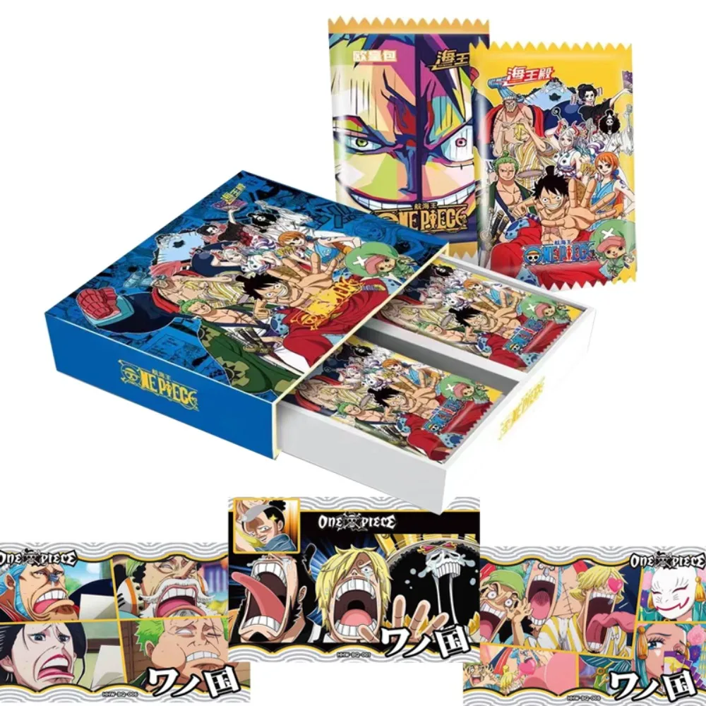 

New One Piece Collection Cards For Children Booster Box Final Chapter Rare Collector Edition Treasure Anime Playing Game Card