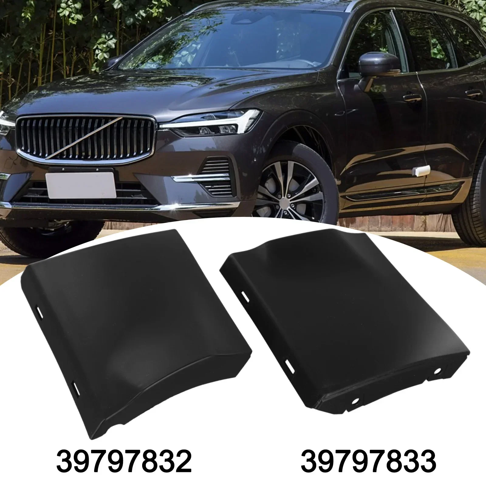 

For Volvo For XC60 MK2 Fender Trim Fender Molding Trim Black Replacement Installation Trim Replacement Installation