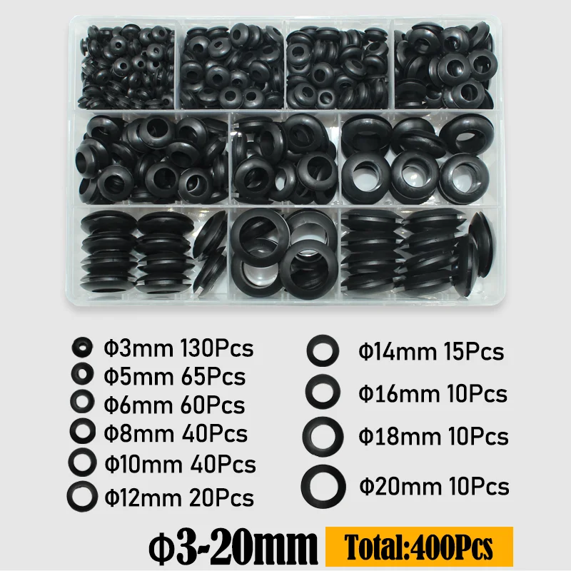 Black 400pcs