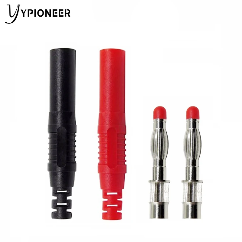 YPioneer-مقابس موز معزولة P3013 ، موصلات لحام DIY ، محولات اختبار كهربائي ، 4 مللي متر