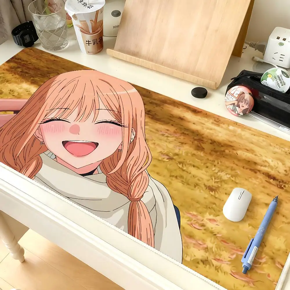 M-Marin Kitagawa Mouse Pad Computer Mat Deskpad Laptop Keyboard Mat Office Large Landscape Mousepad