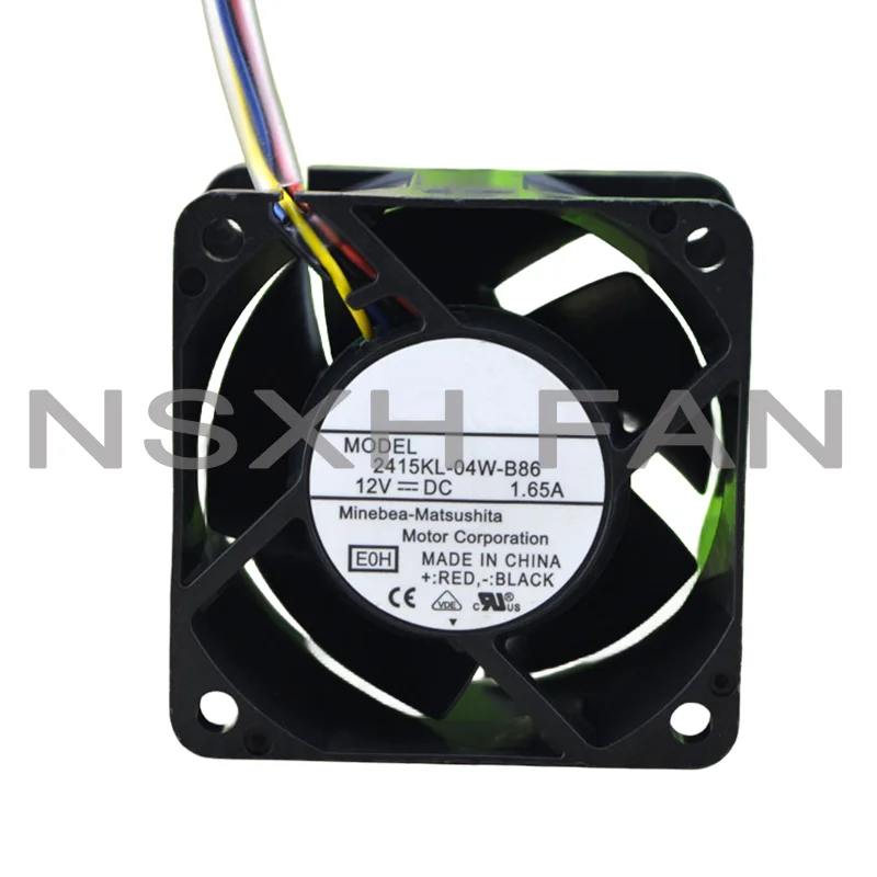 Ventilador de bola 6038 DC12V 1,65a 2415KL-04W-B86 PWM 6CM