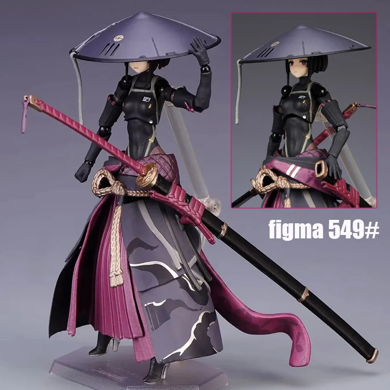 

15cm Figma #549 Anime Figure Falslander Ronin Action Figure Samurai Figurine Collectible Model Kids Trendy Toys Boys Gifts