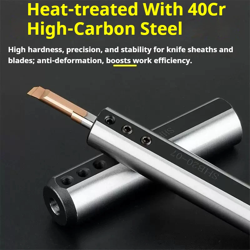 High Precision Boring Bar SHB12-25 Lathe Inner Hole Cutter Sleeve Small Diameter CNC Cutting Tool Holder