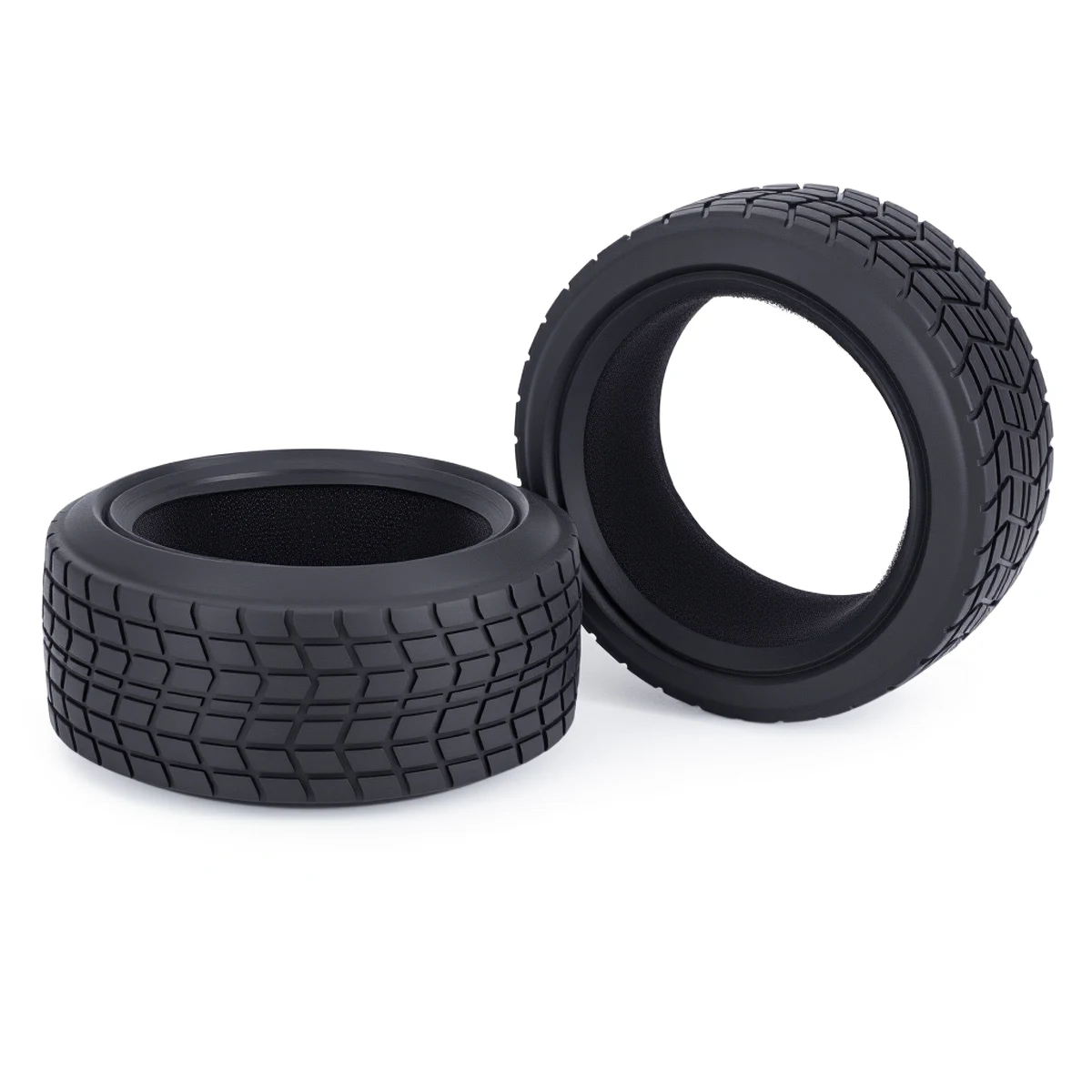 1/10オンロードレーシングカータイヤ 68x30mm 4個入り、高グリップ耐摩耗性ホットメルトタイヤ HSP 94123 HPI Himoto FW06 TT01 RCカー用