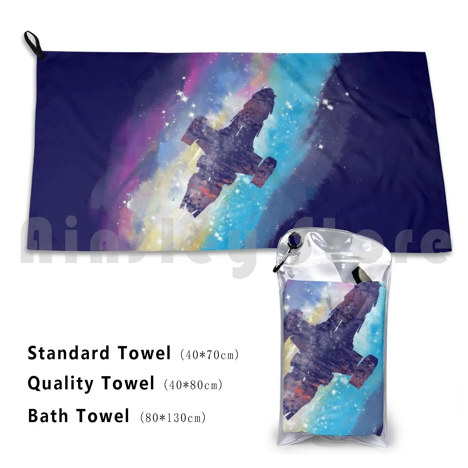 The Shiny Bath Towel Beach Cushion Firefly Serenity Shiny Browncoats Tv Show Movie Sci Fi Science Fiction