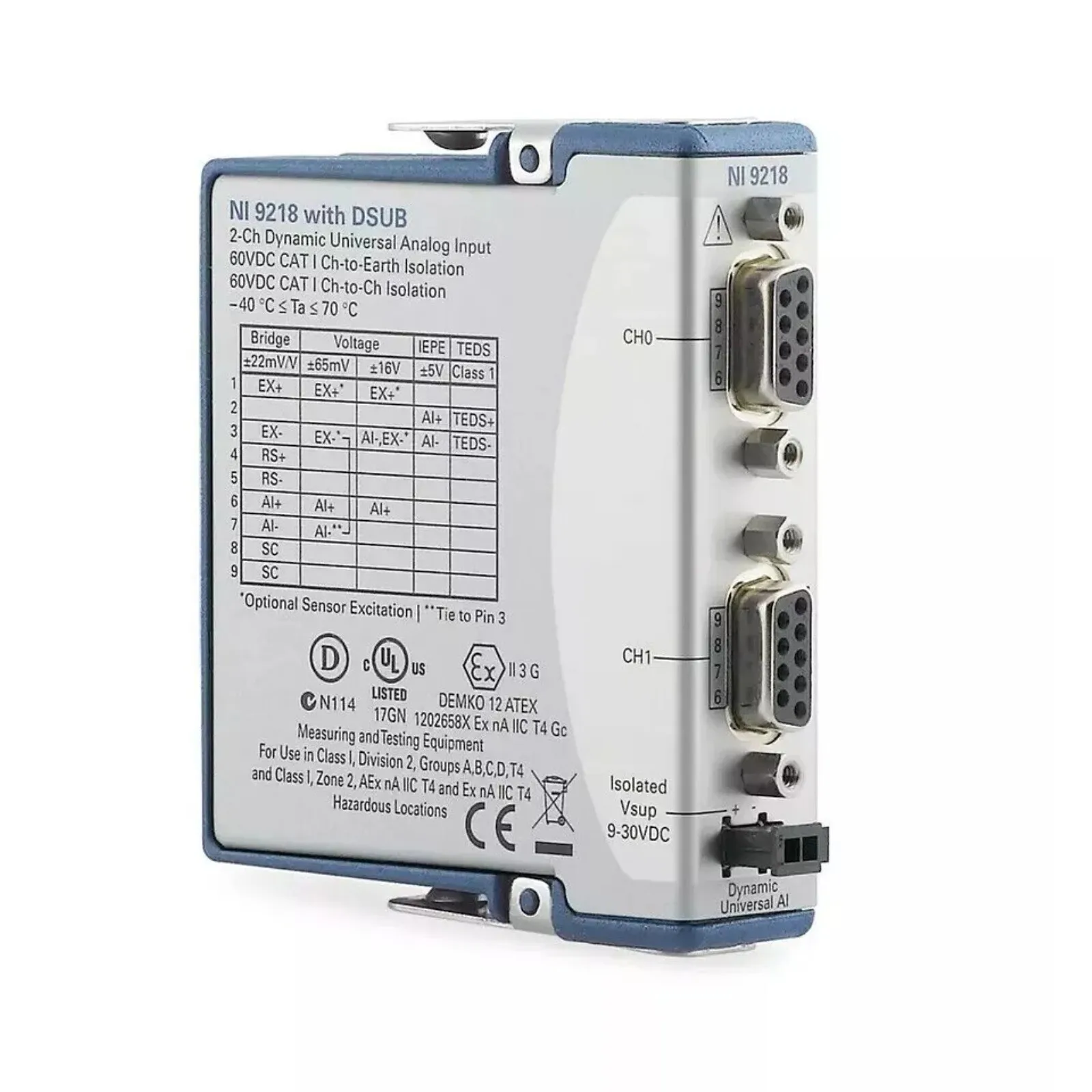 

US Free TAX NEW NI-9218 NI 9218 D-Sub connection