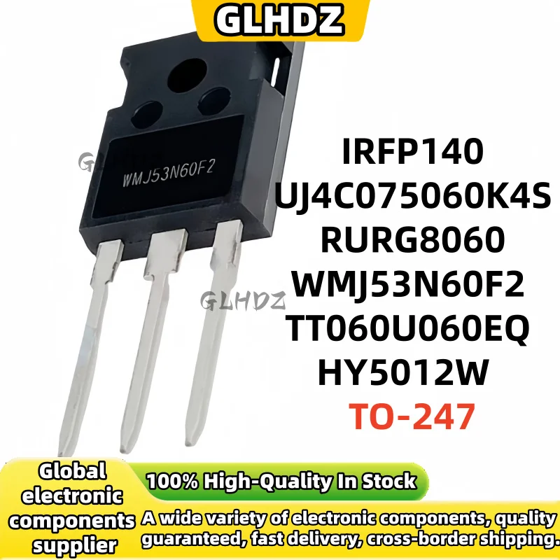 5-10pcs-irfp140-uj4c075060k4s-rurg8060-wmj53n60f2-tt060u060eq-hy5012w-hy5012-to-247-componentes-eletronicos-mosfet