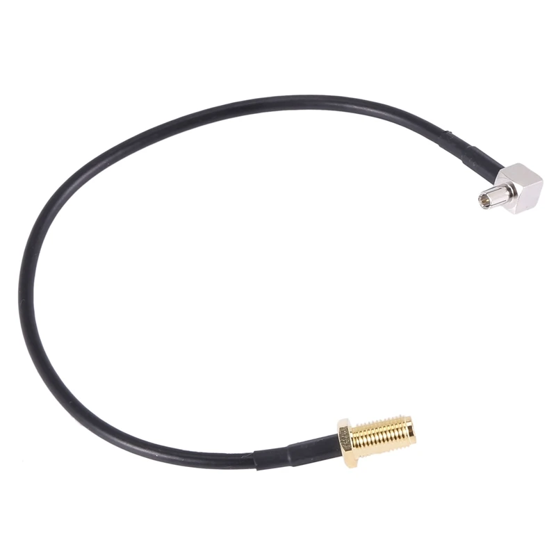 10X SMA Female Jack To TS9 Male Right Angle Pigtail Coaxial Cable Antenna