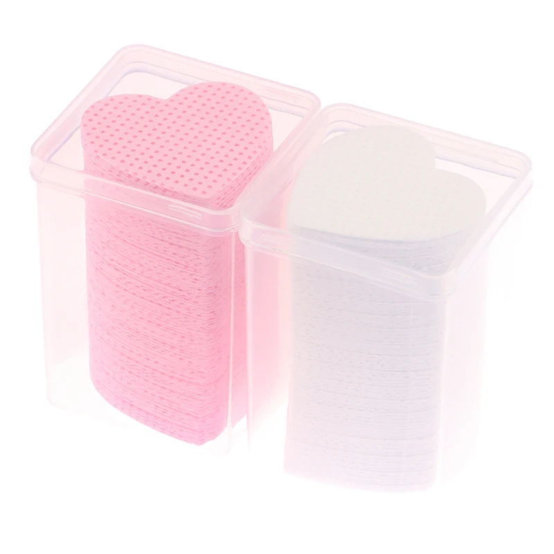 200Pcs Lint Free Nail Wipes Polish Remover Cotton Nailwipes UV Gel Tips Cleaner Paper Pad Absorbent Soft Removal Manicure Tools