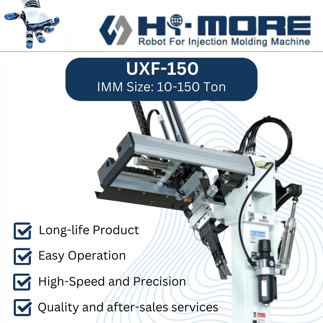 UX Series  swing robot arm inje ction molding machine