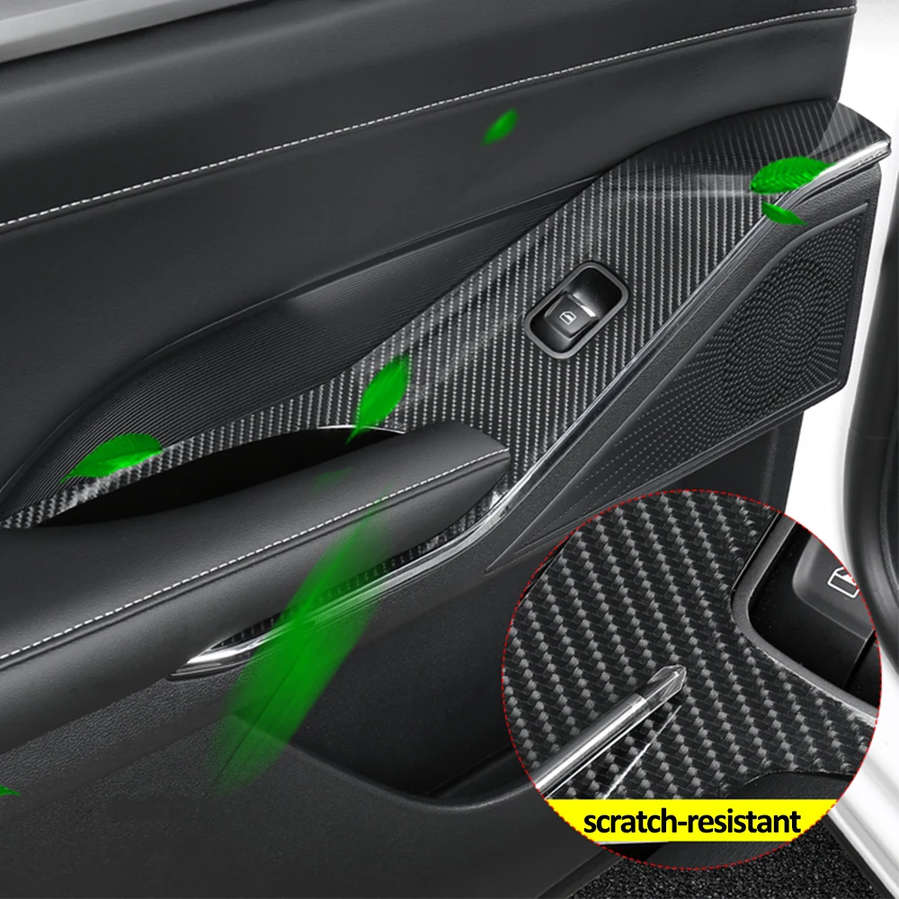 

4 шт. для Haval H6 3-го поколения 2021-2024 гг., наклейки на стеклянную подъемную панель, наклейки на подлокотники, модификация интерьера, декоративные наклейки