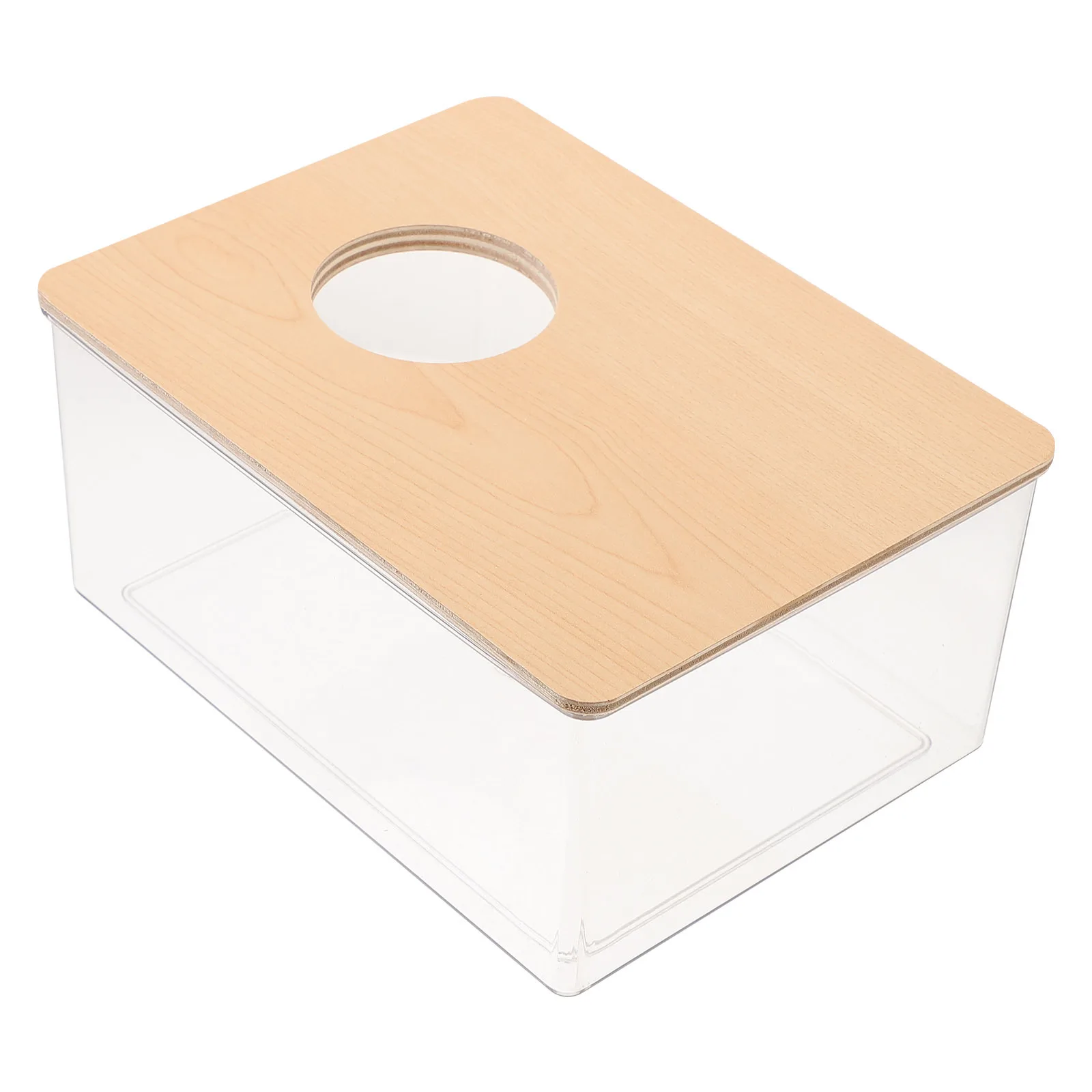 

Hamster Sand Bath Box Clear Transparent Small Pet Container Durable Chinchilla Guinea Pig Gerbils Accessories Cage Use