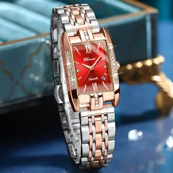 2024 Chenxi Cx-315 Luxury Women Top Brand Dress Waterproof Clock Quartz Ladies Lady Full Stainless Steel Rhinestone Wrist Watch