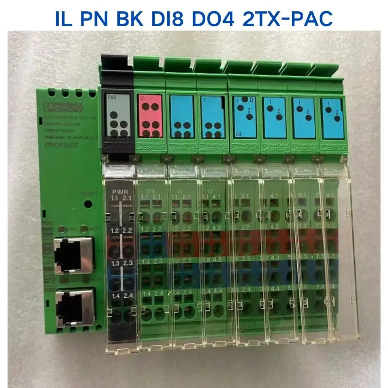 Second-hand test OK PHOENIX modular IL PN BK DI8 DO4 2TX-PAC  2703994