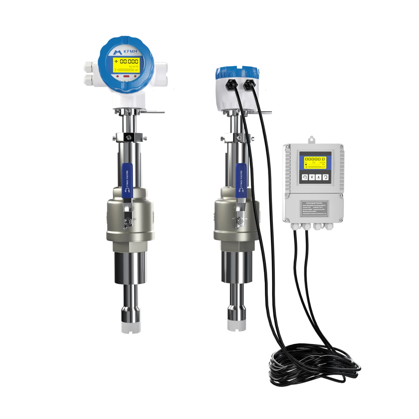 مقياس التدفق من نوع الإدخال الصناعي لزيت الماء والسوائل الكيميائية مقياس الجريان الكهرومغناطيسي للإدراج الرقمي