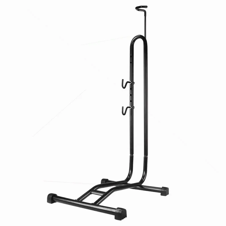 Insertional Parking Stand L-Shaped Vertical Bicycle Show Display Holder Mountain Bike Support Frame Cycling Equipment Parts