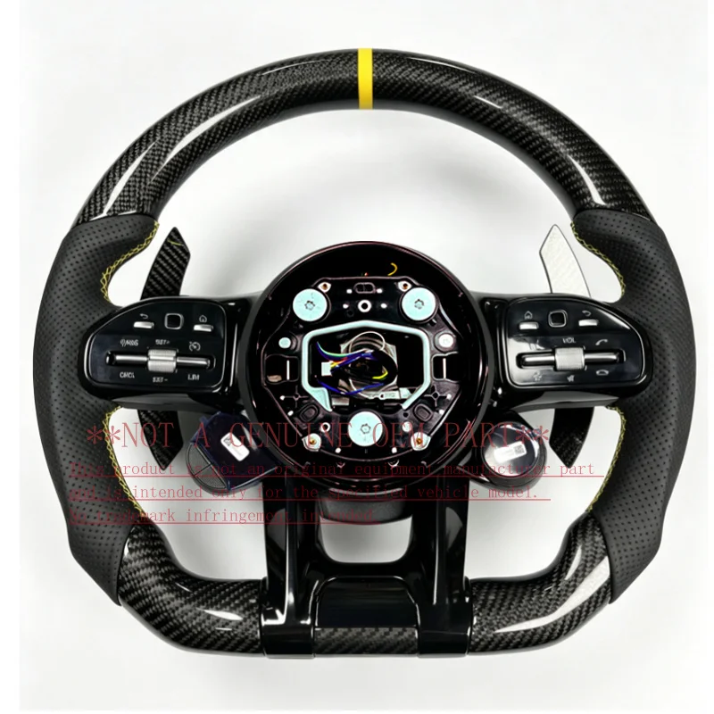 For Mercedes-Benz G-Class W461 1992-2018 Carbon Fiber Steering Wheel Horn Shell ZC-809-T-044-Y