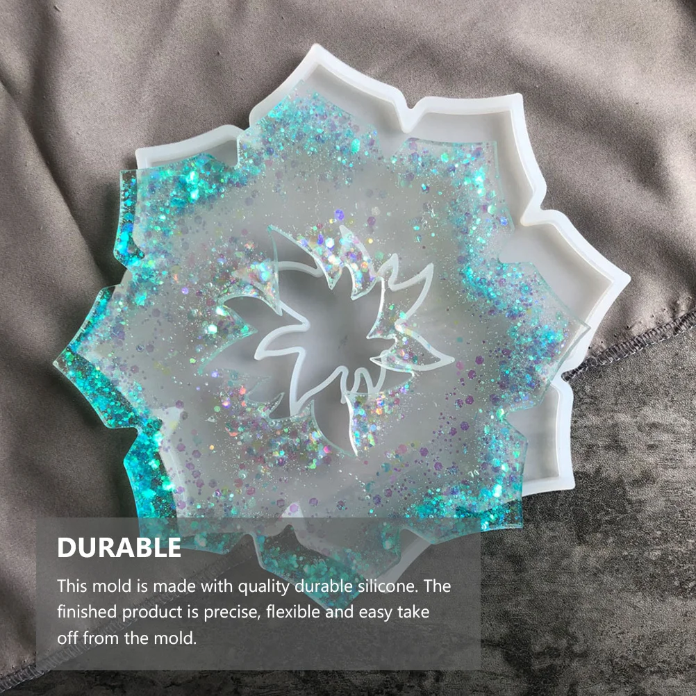 

Форма для подставки для цветов, креативная силиконовая форма высокого качества, прочная гибкая силиконовая форма «сделай сам», коврик для чашки подставки для рукоделия