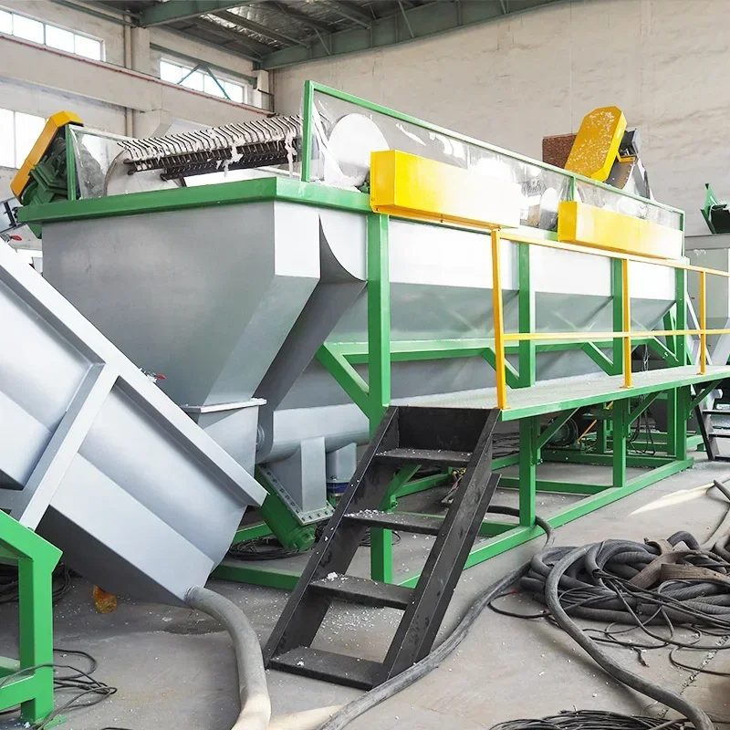 PET Bottle Washing Crushing Recycling Line High-Efficiency Plastic  Recycle Machine Eco-Friendly Automatic Easy to Operate