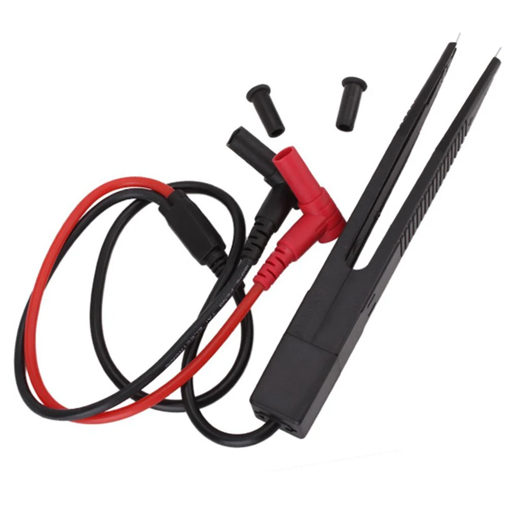 

Smd Test Clip Anti-Slip Probe For Multimeter 60Cm Cable 250V Shielded Coaxial Smd Tweezer Meter Probe Instrument Tool
